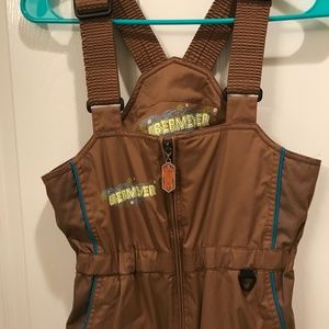 Obermeyer child snow bib pants